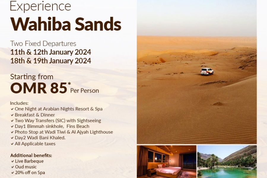 Long weekend offer for Wahiba Sands